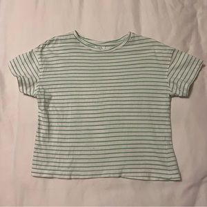 Zara girls stripe shirt